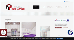 Desktop Screenshot of namjestaj-perkovic.hr